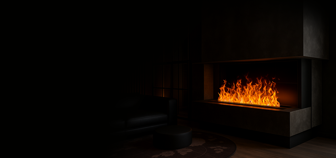 We use recyclable, eco-friendly materials throughout our production process. When designing our fireplaces, we draw inspiration from nature itself, blending elegance with sustainability.