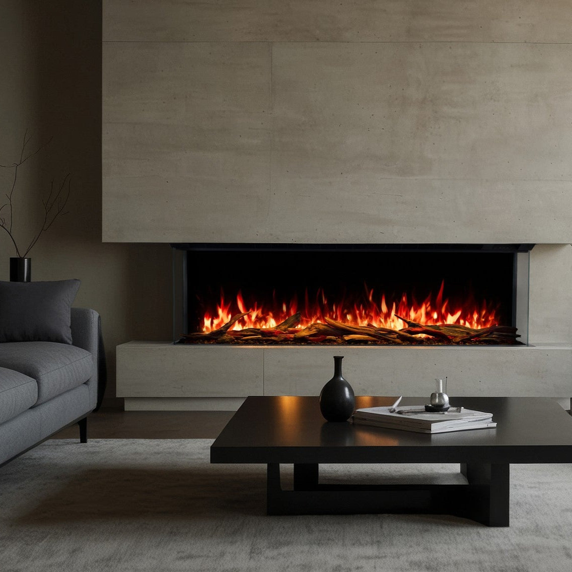 U-Tipi Panorama Şömine