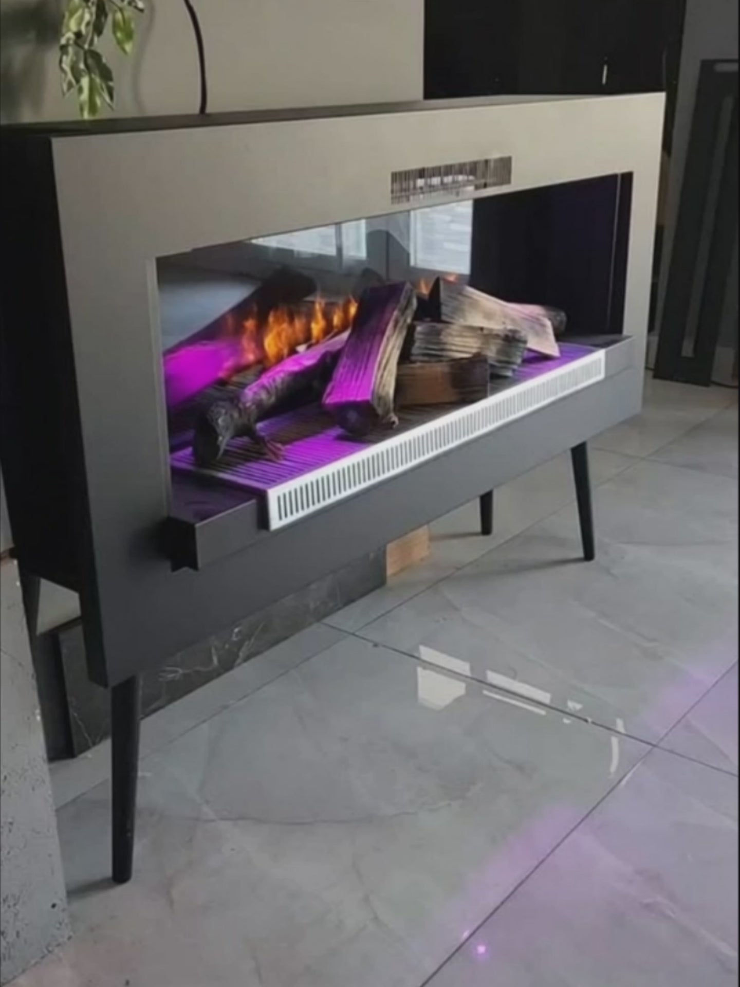 Rosa Plasma Fireplace
